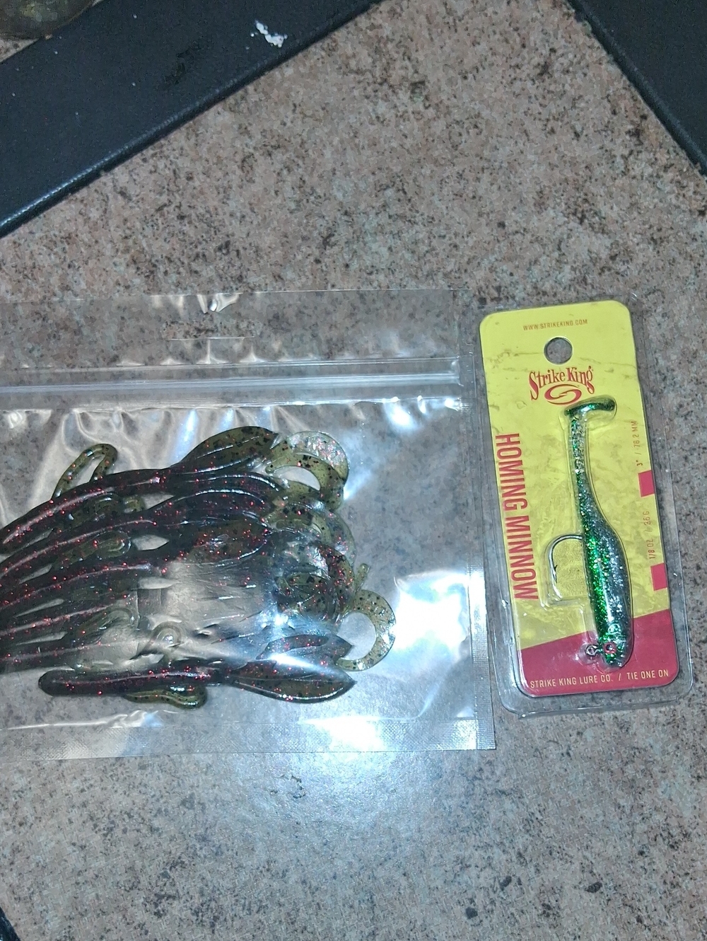 Strike King Homing Minnow X 6 Pack Brush Hogs !!!! Familly Special !!!!